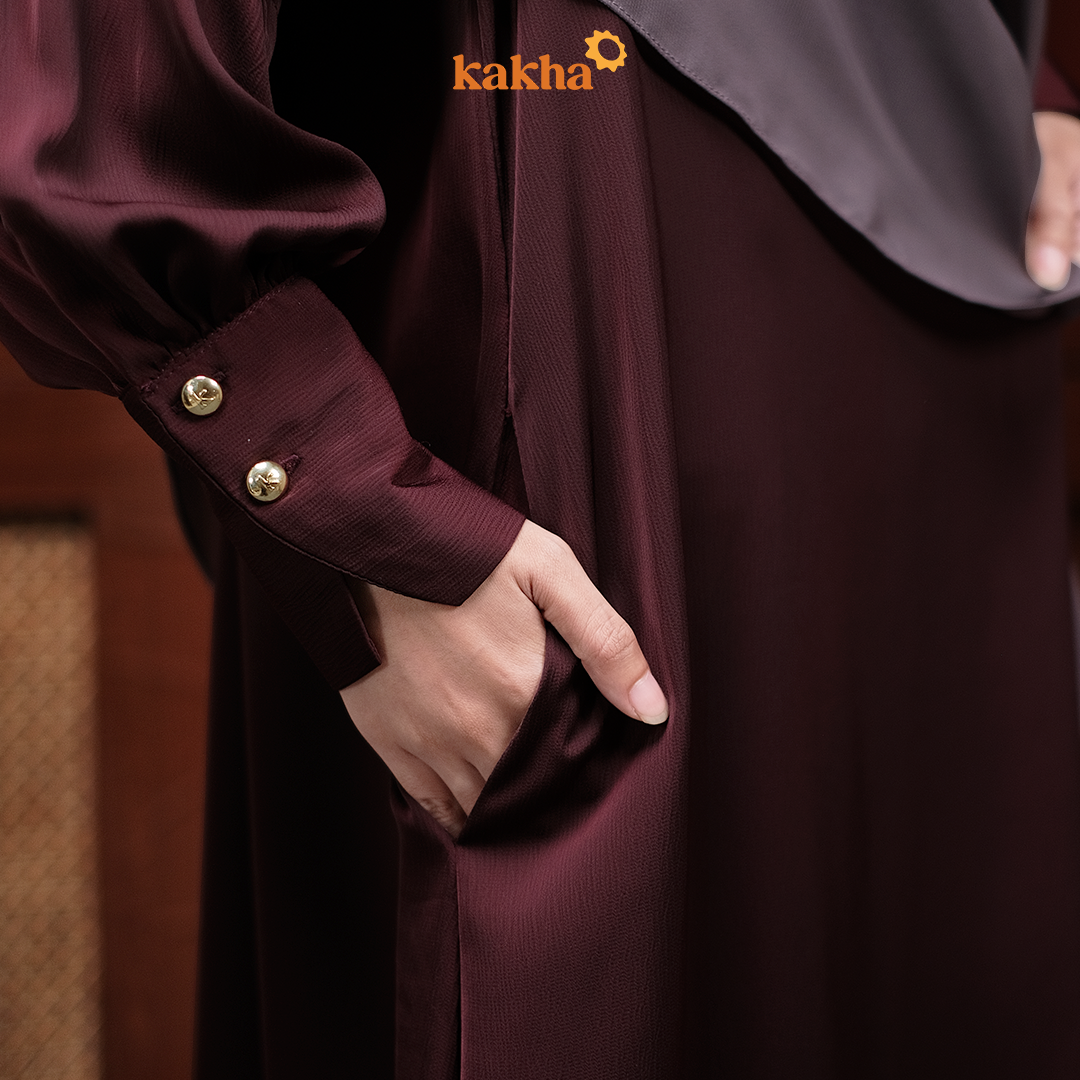 New Arrival - Magenta Marwah Abaya