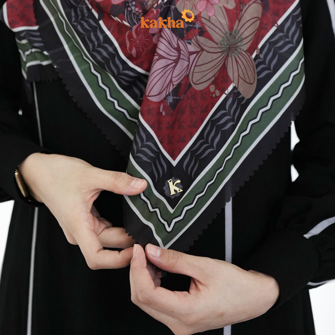 Hijab Voal Motif Gaza Series
