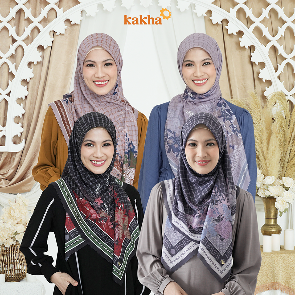 Hijab Voal Motif Gaza Series