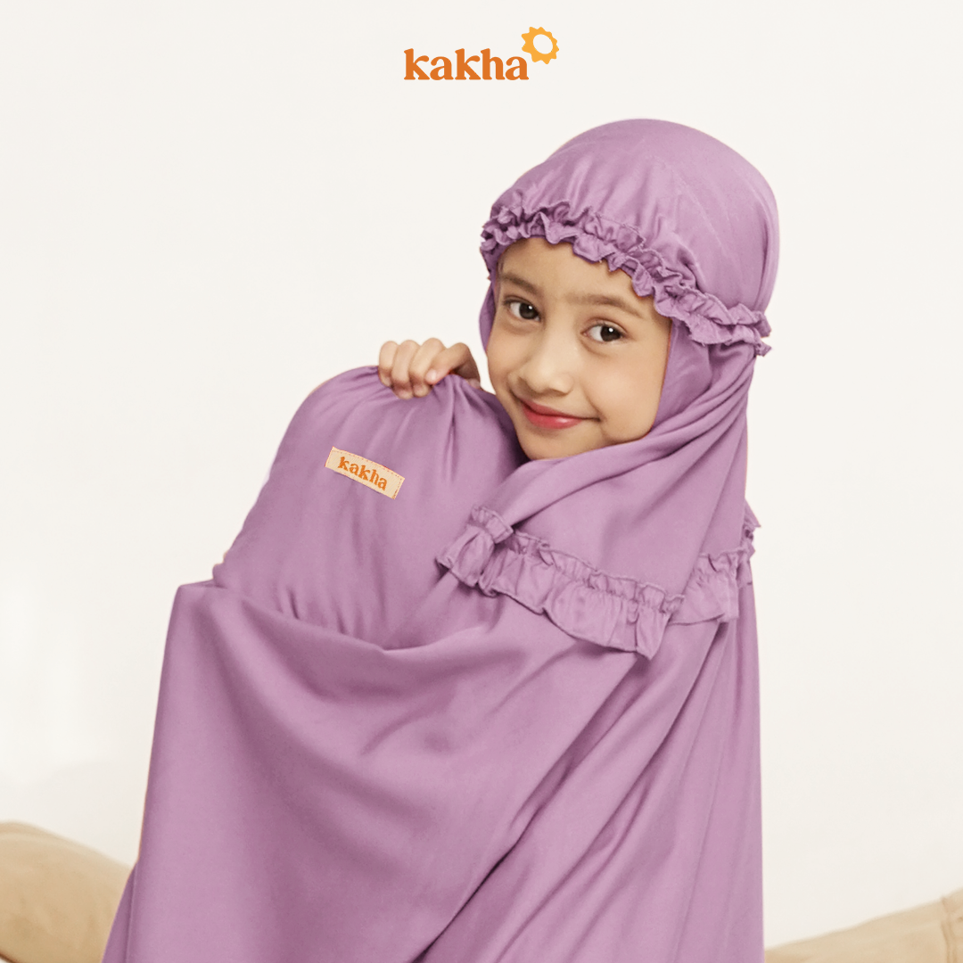 Mukena Anak Basic Polos Series