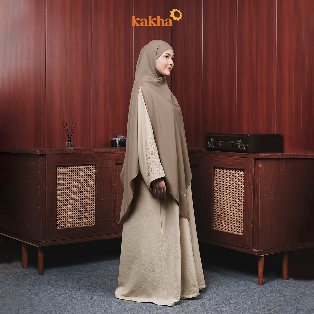 New Arrival - Safa Abaya (Beige)