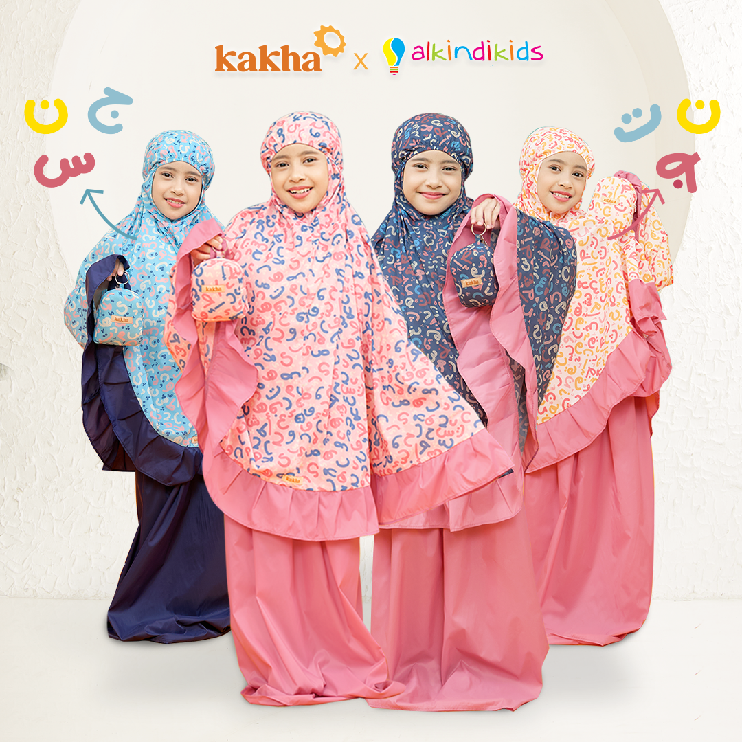 Mukena Anak Hijaiyah Series
