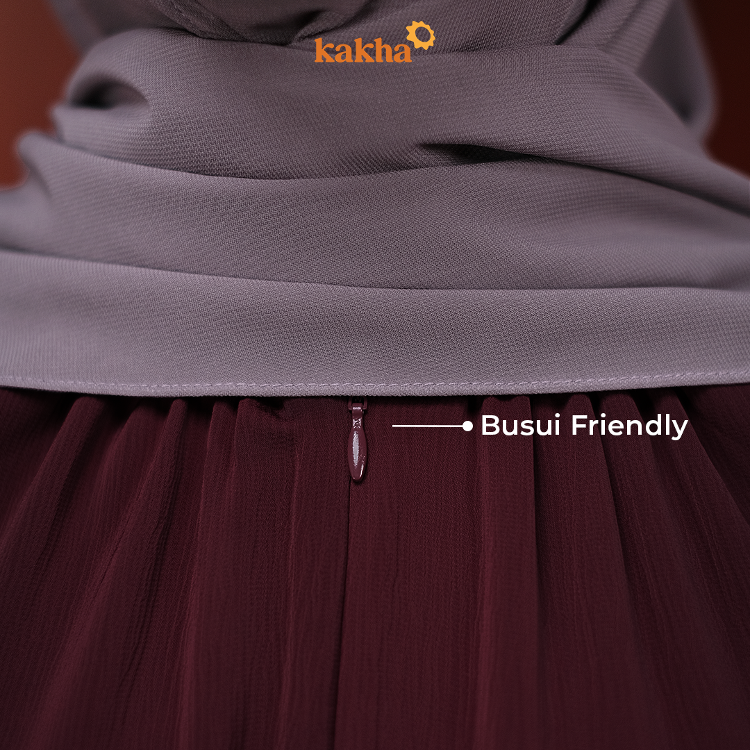 New Arrival - Marwah Abaya (Magenta)