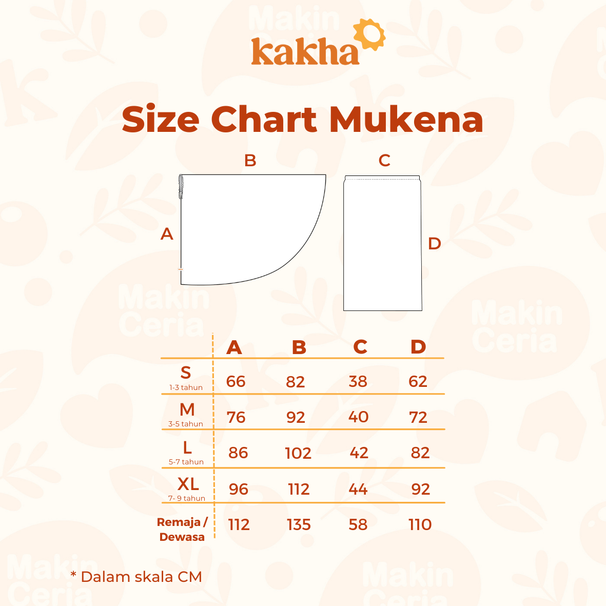 Mukena Anak Basic Polos Series