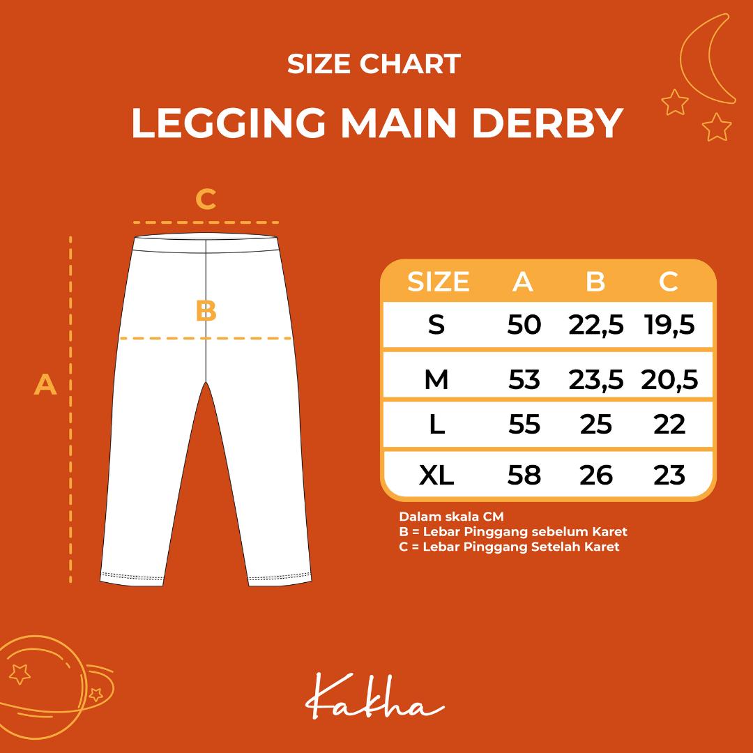 Rib Derby - Leggings (0-5 Tahun)