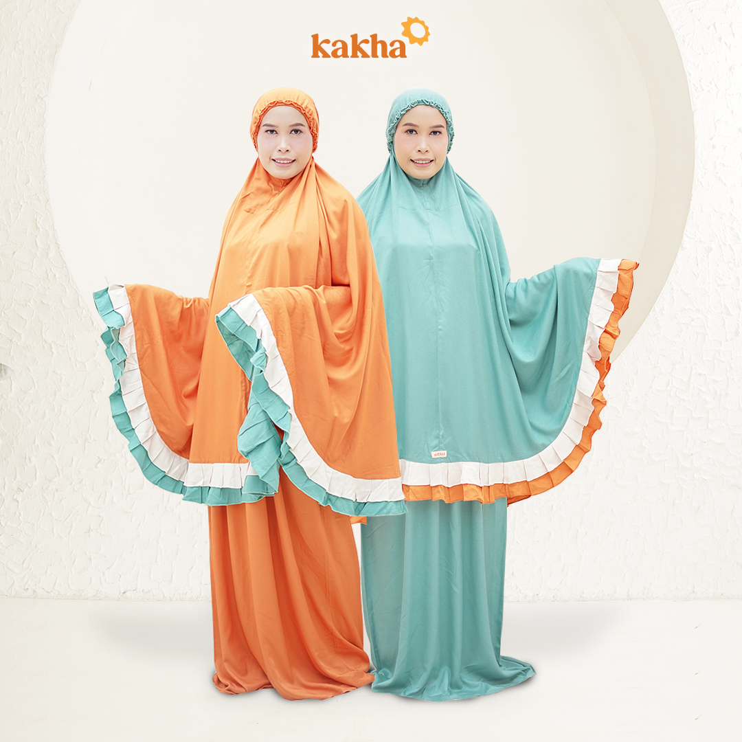 Mukena Dewasa Pastel Polos