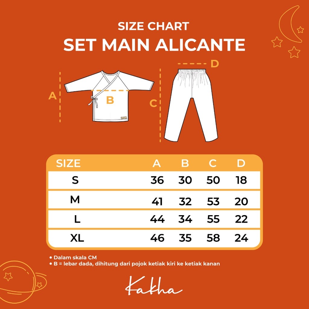 Alicante - Pajamas (0-5 Tahun)