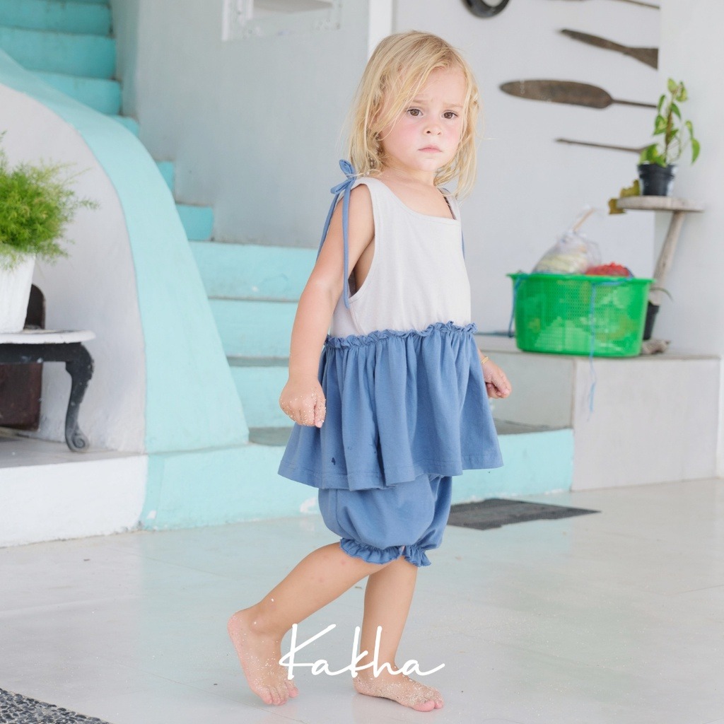 Sleeveless Ruffle - Oneset (0 - 5 Tahun)