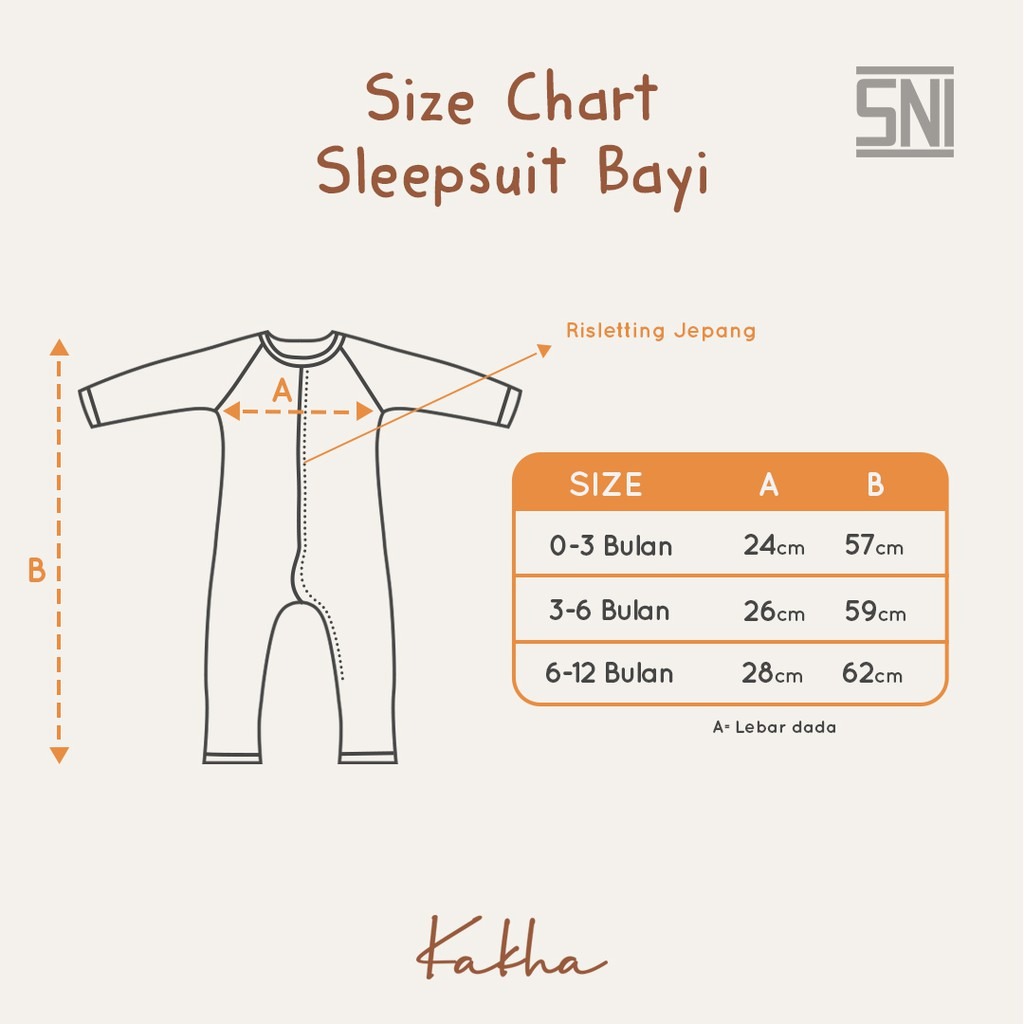 Sleepsuit (0 - 1 Tahun)