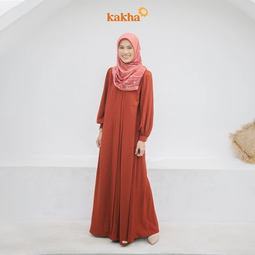 Image of Kakha x Alyssa Soebandono - Gamis Ibu Mahameru / Baju Gamis Ibu / Gamis Muslim / Baju Couple Keluarga