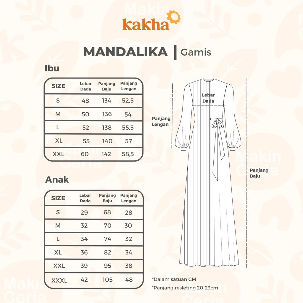 Mandalika - Gamis Anak