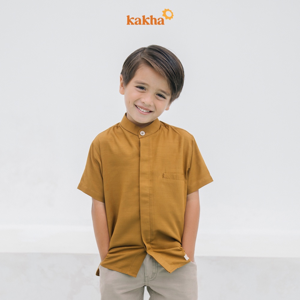 Borneo - Kemeja Koko Anak Pendek