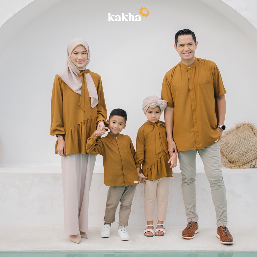Borneo - Kemeja Koko Ayah Pendek