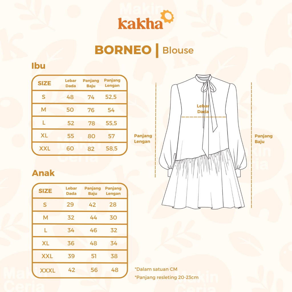 Borneo - Tunik Anak
