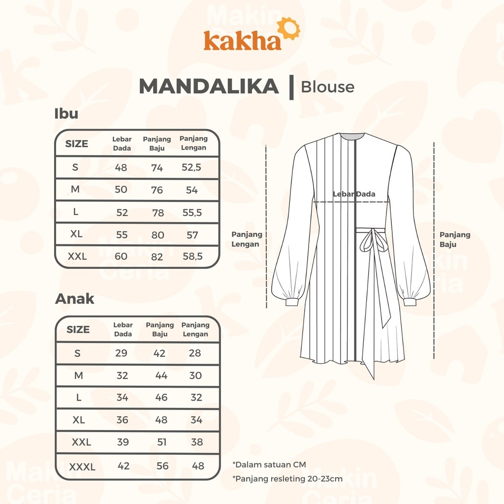 Mandalika - Tunik Anak