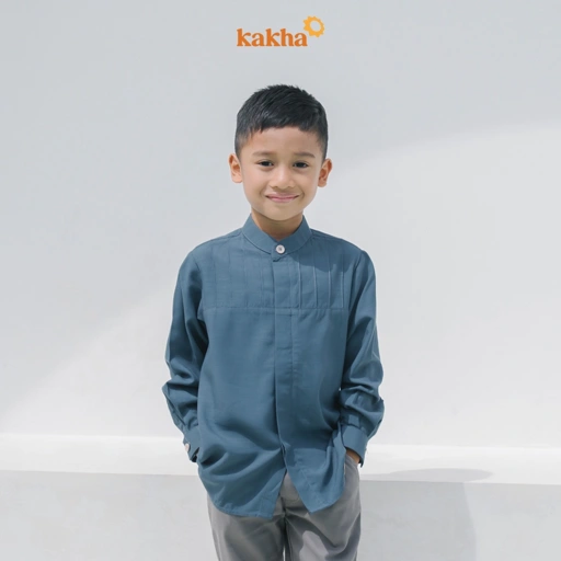Image of Kakha x Dude Harlino - Koko Anak Panjang Mentawai / Baju Koko Ayah / Baju Muslim / Baju Couple Keluarga