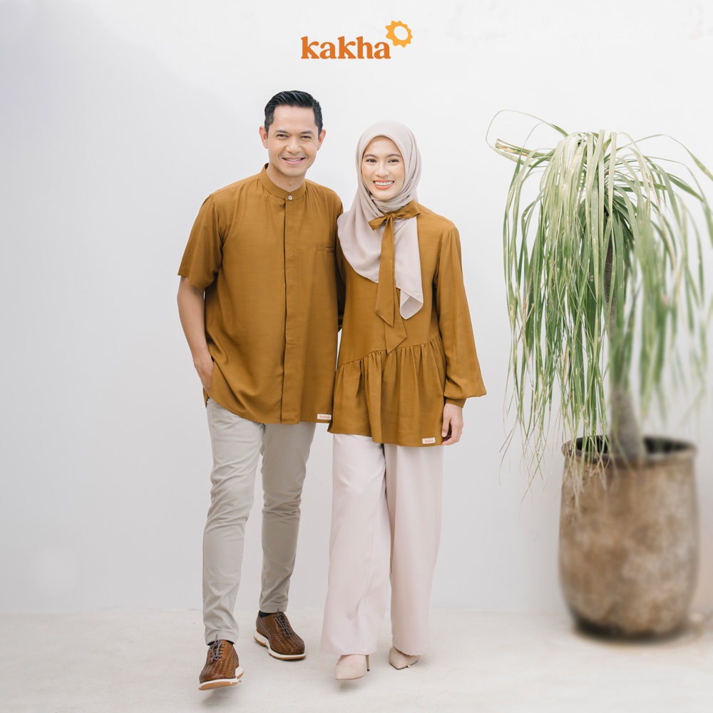 Borneo - Kemeja Koko Ayah Pendek