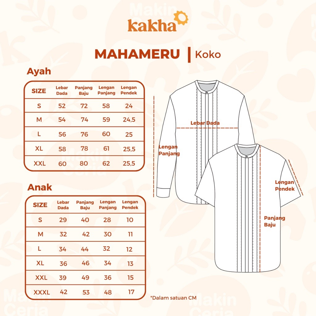 Mahameru - Kemeja Koko Anak Panjang