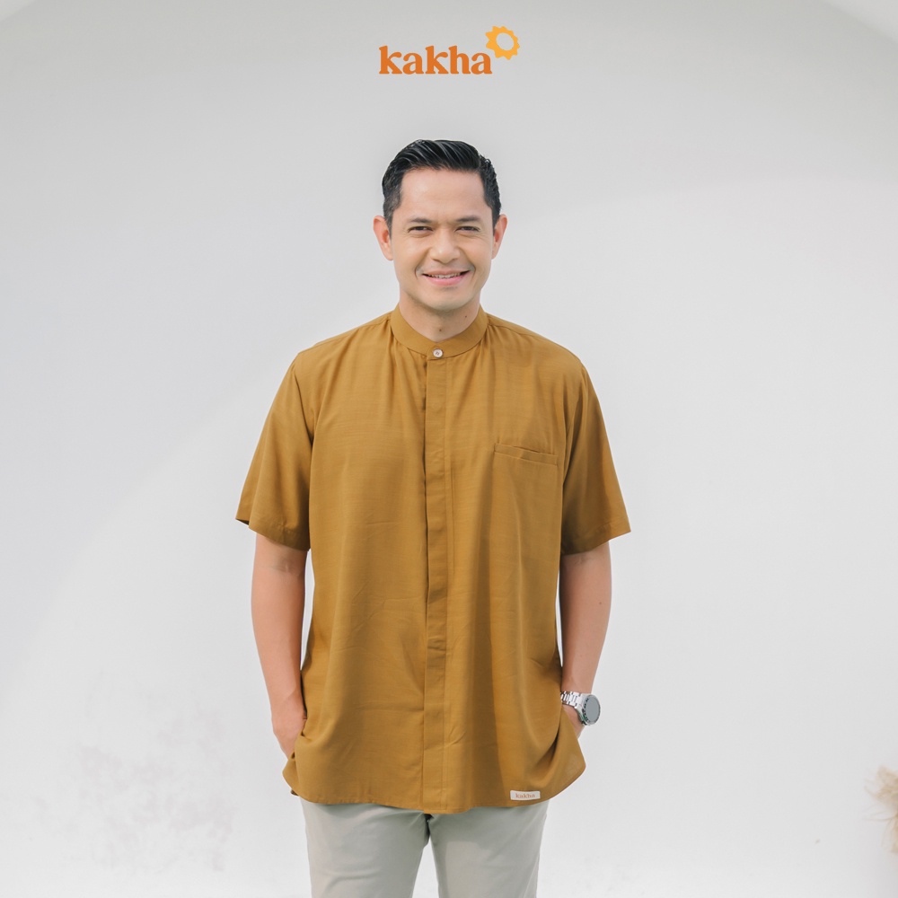Borneo - Kemeja Koko Ayah Pendek
