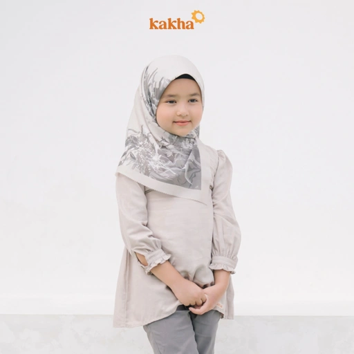 Image of Kakha x Alyssa Soebandono - Tunik Anak Halmahera / Baju Tunik Anak / Tunik Muslim / Baju Couple Keluarga