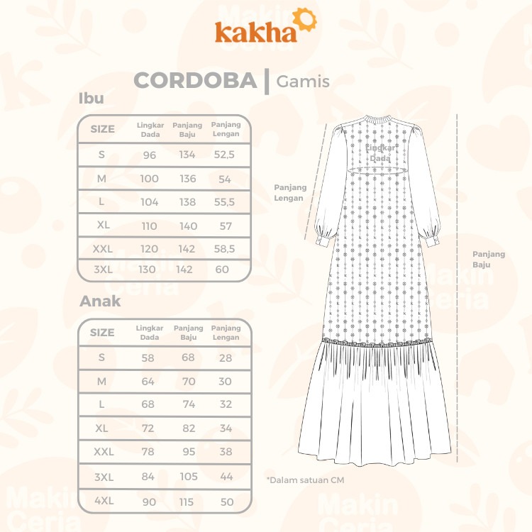Cordoba - Gamis Wanita