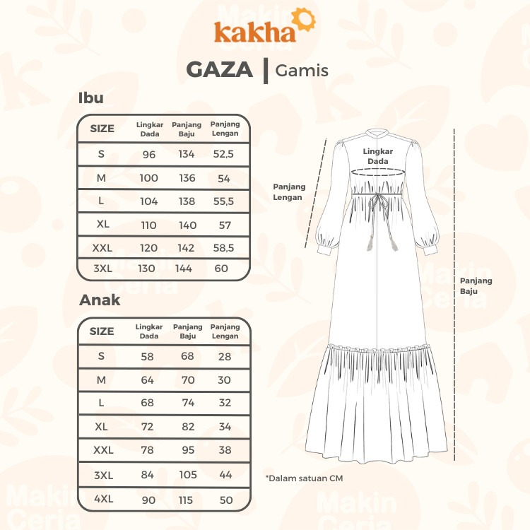 Gaza - Gamis Wanita