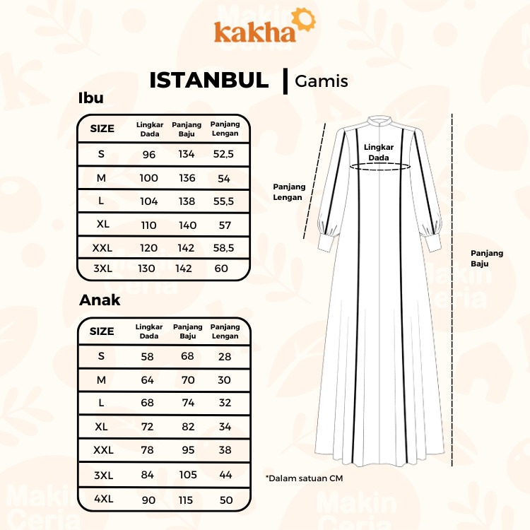 Istanbul - Gamis Anak