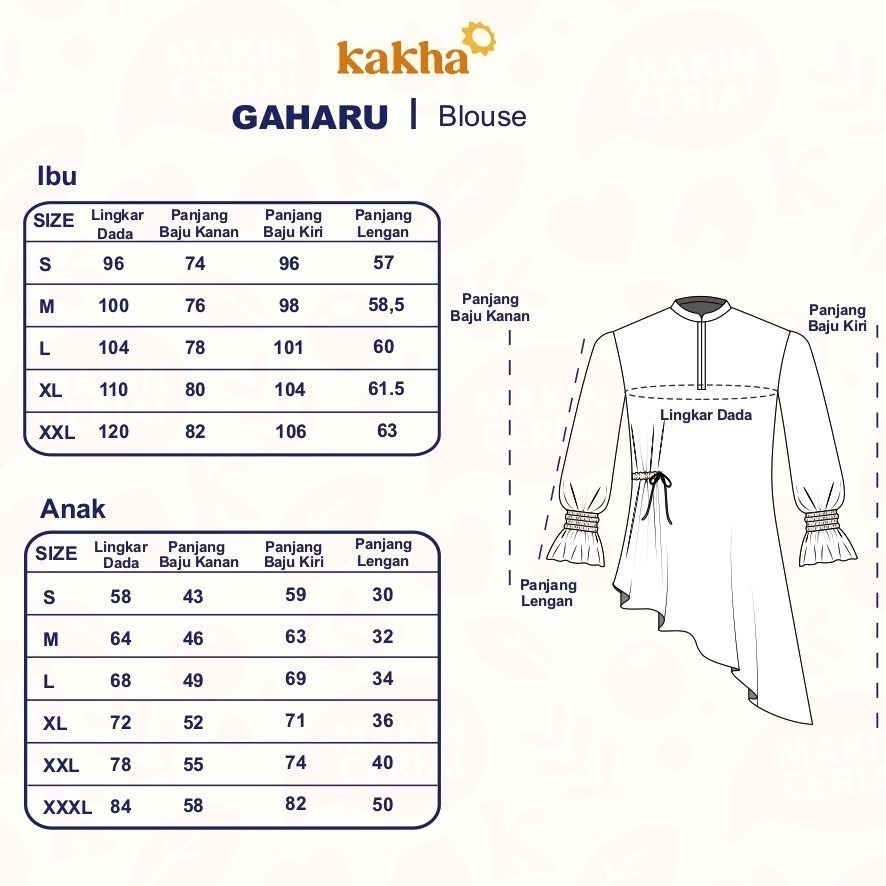 Gaharu - Tunik Anak