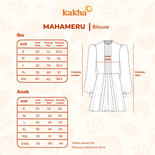 Mahameru - Tunik Wanita