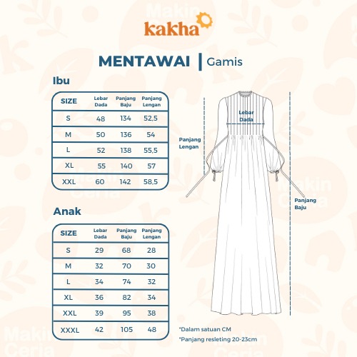 Mentawai - Gamis Anak