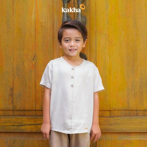 Image of CLEARANCE SALE - Kakha - Kemeja Anak Kalinda Sand Series 