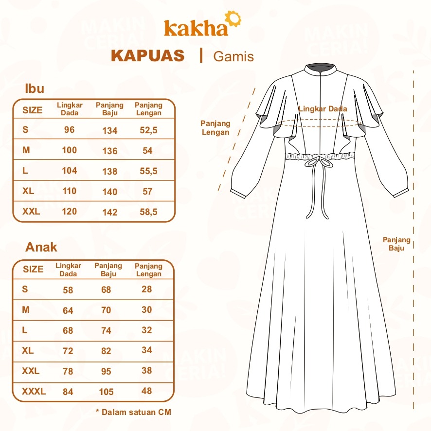 Kapuas - Gamis Anak