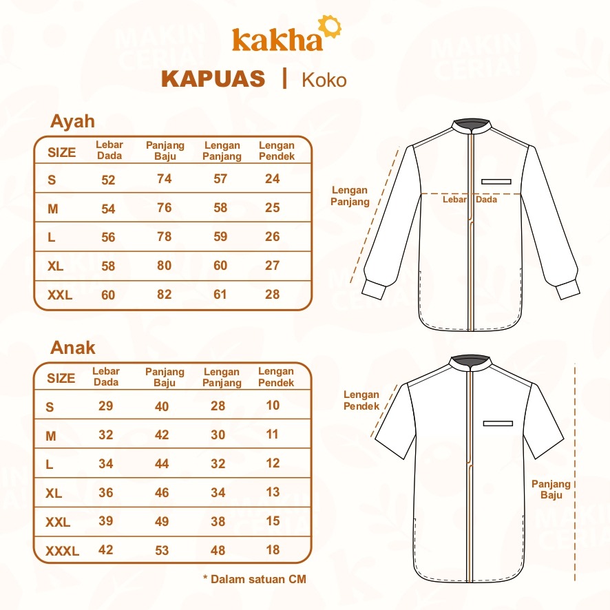 Kapuas - Kemeja Koko Anak Panjang 