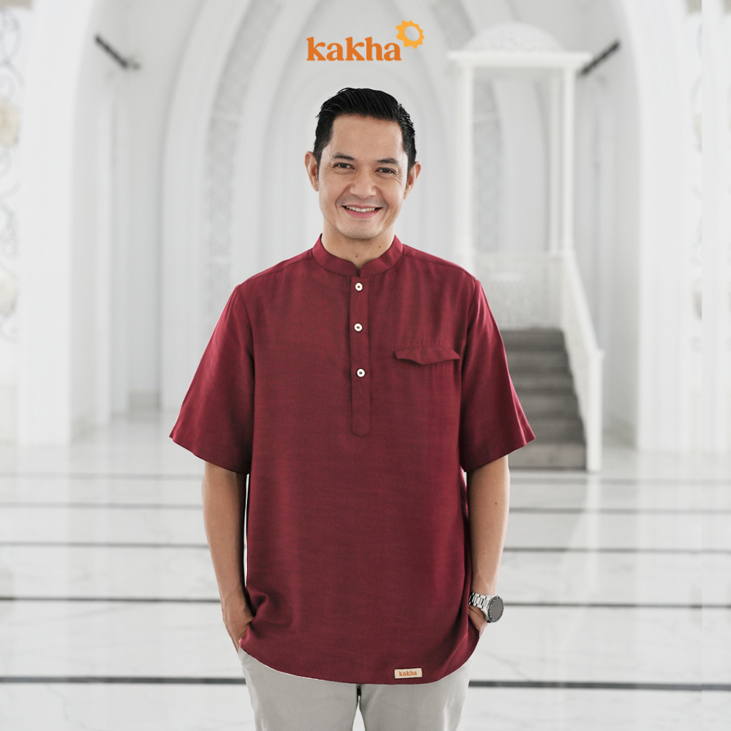 Akasia - Kemeja Koko Ayah Pendek