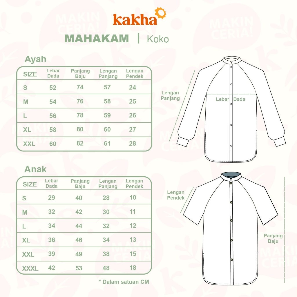 Mahakam - Kemeja Koko Anak Pendek