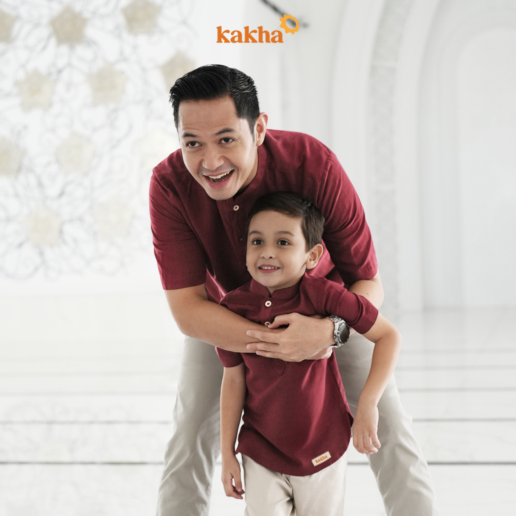 Akasia - Kemeja Koko Ayah Pendek