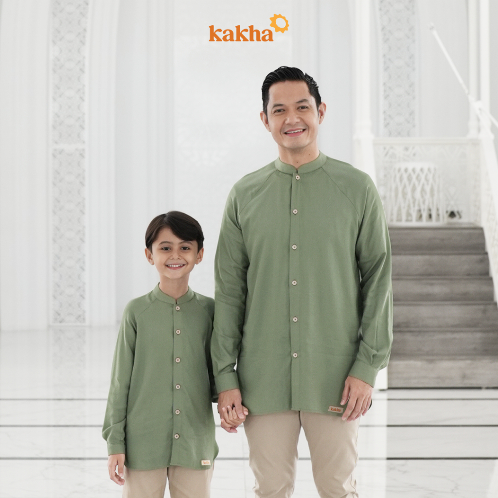 Mahakam  - Kemeja Koko Anak Panjang 