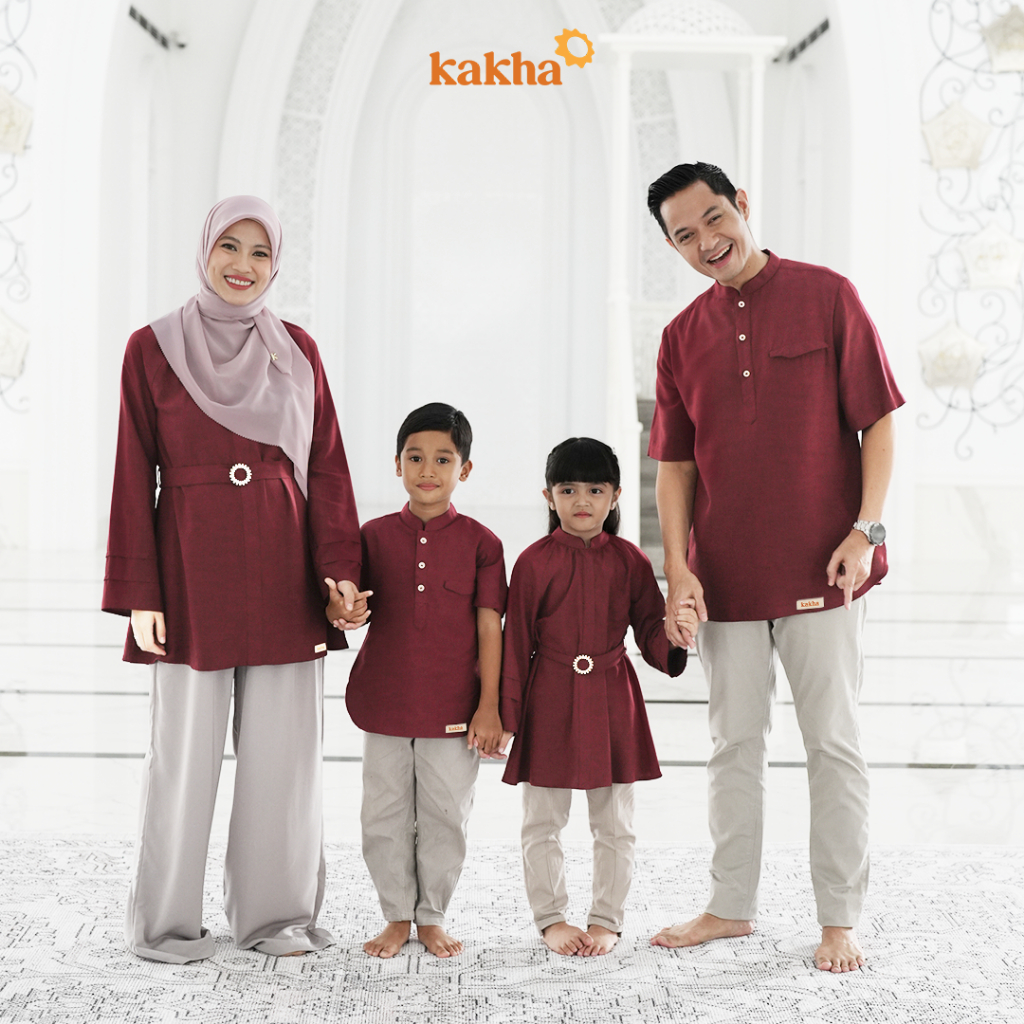 Akasia - Kemeja Koko Ayah Pendek