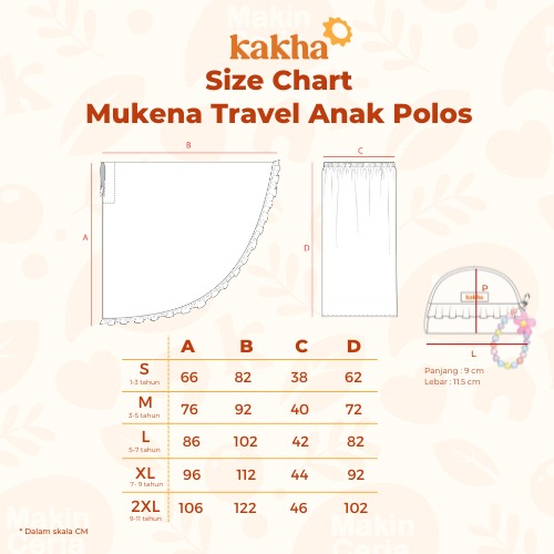 Mukena Anak Rainbow Series