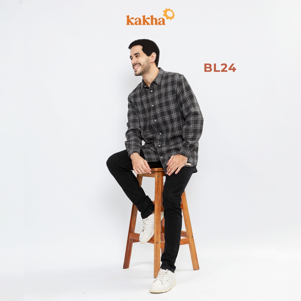 Flanel  - Kemeja Koko Ayah Panjang