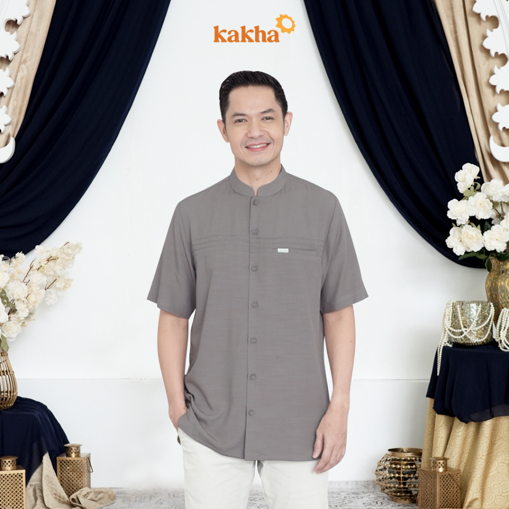 Rafah - Kemeja Koko Ayah Pendek