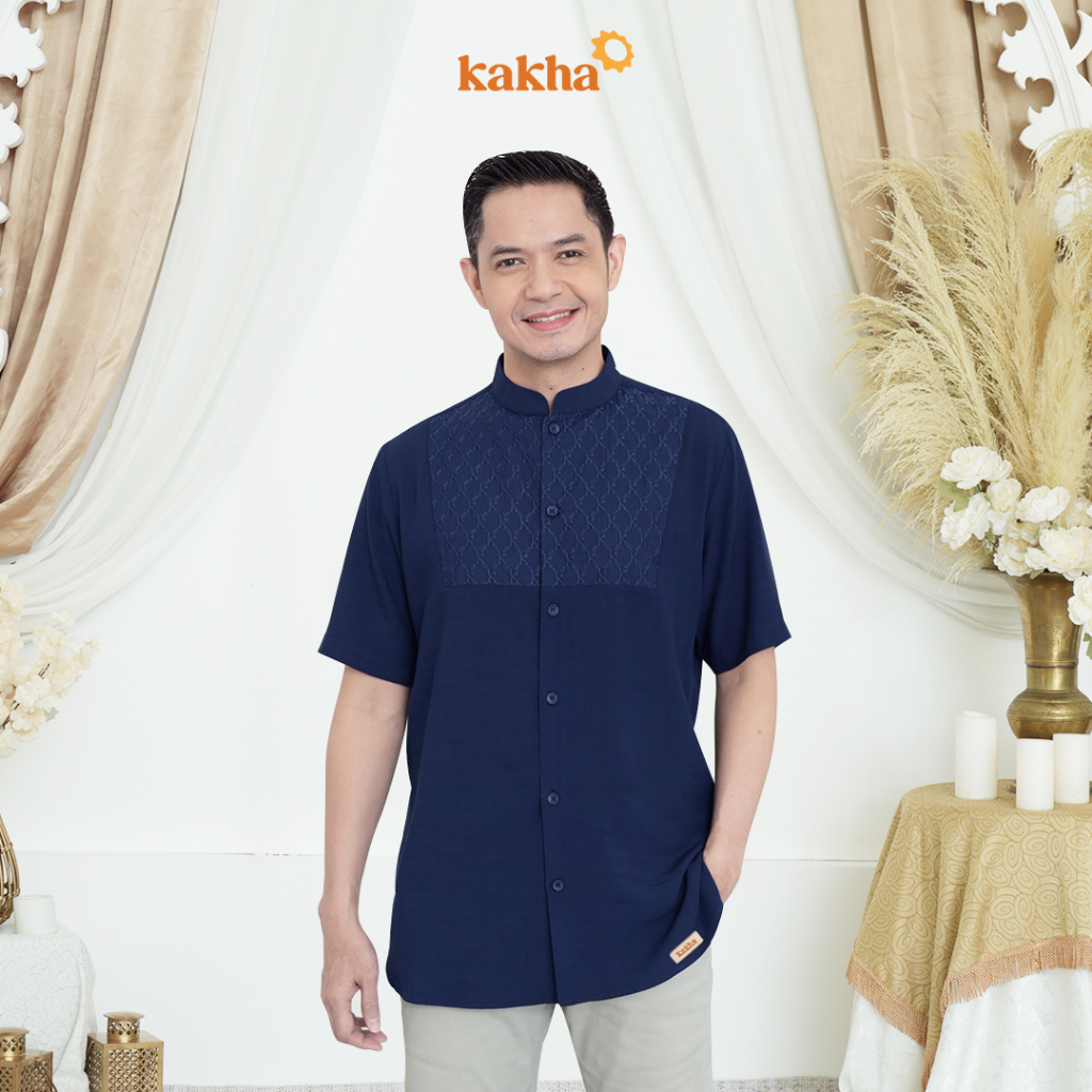 Andalusia - Kemeja Koko Ayah Pendek