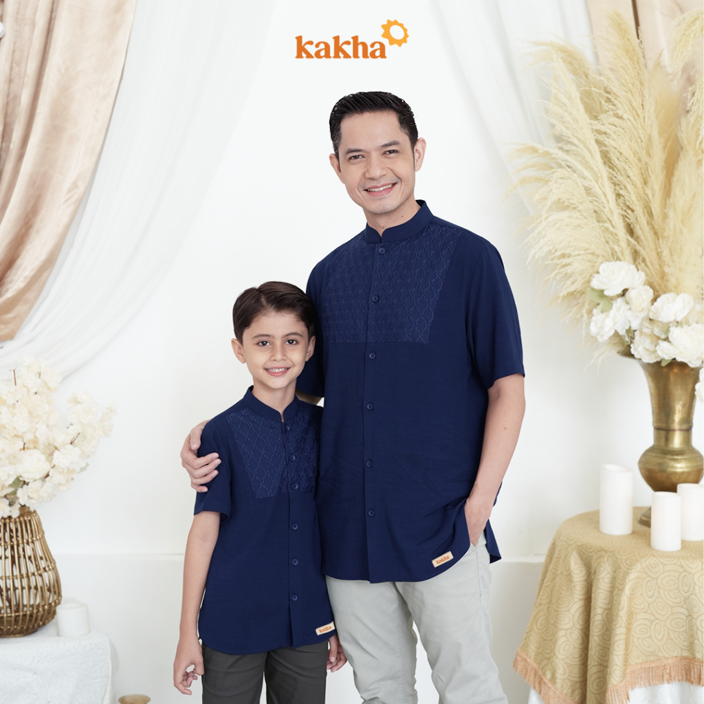 Andalusia - Kemeja Koko Ayah Pendek