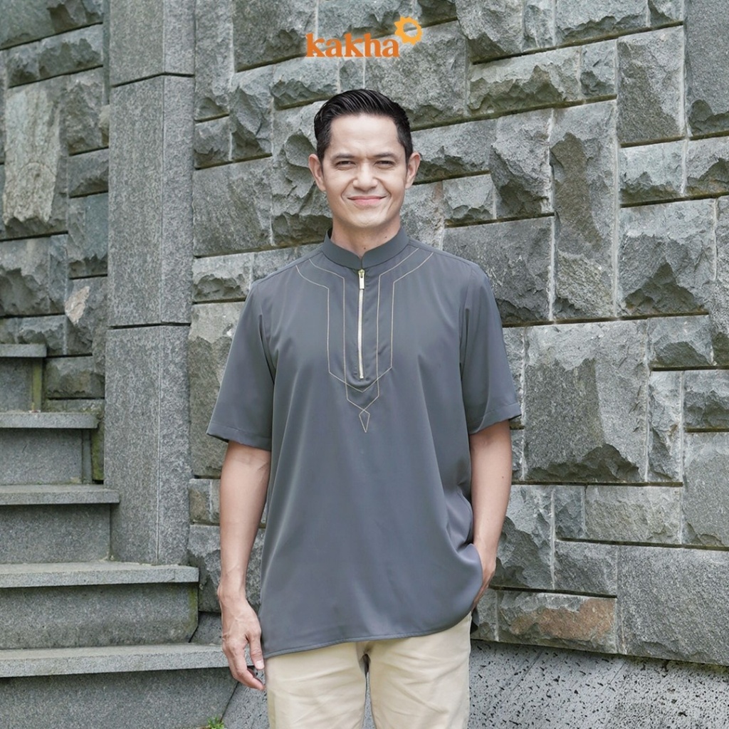 Asoka - Kemeja Koko Ayah Pendek