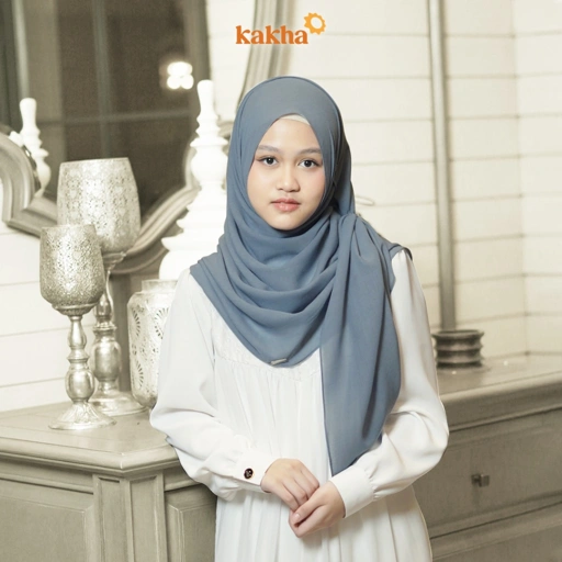 Image of Kakha X Malika Sessario - New Arrival - Pashmina Oval / Hijab Polos / Pashmina Polos / Pashmina Voil /Hijab Voal