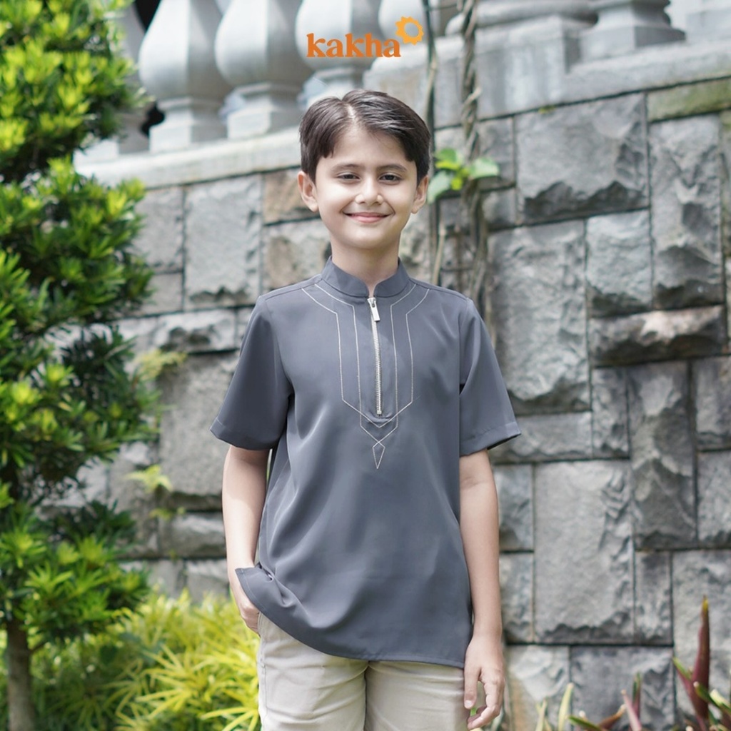 Asoka - Kemeja Koko Anak Pendek