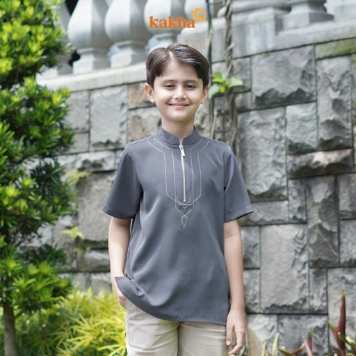 Asoka - Kemeja Koko Anak Pendek
