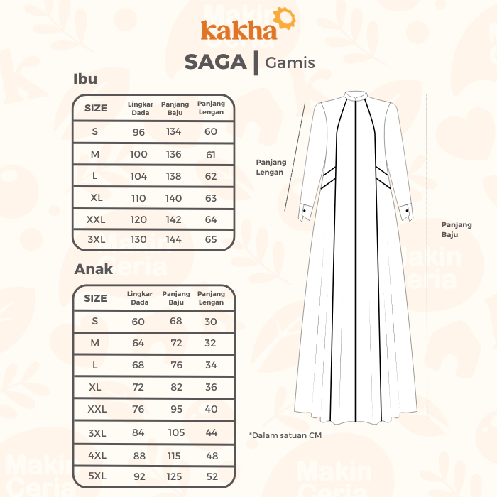 Saga - Gamis Wanita