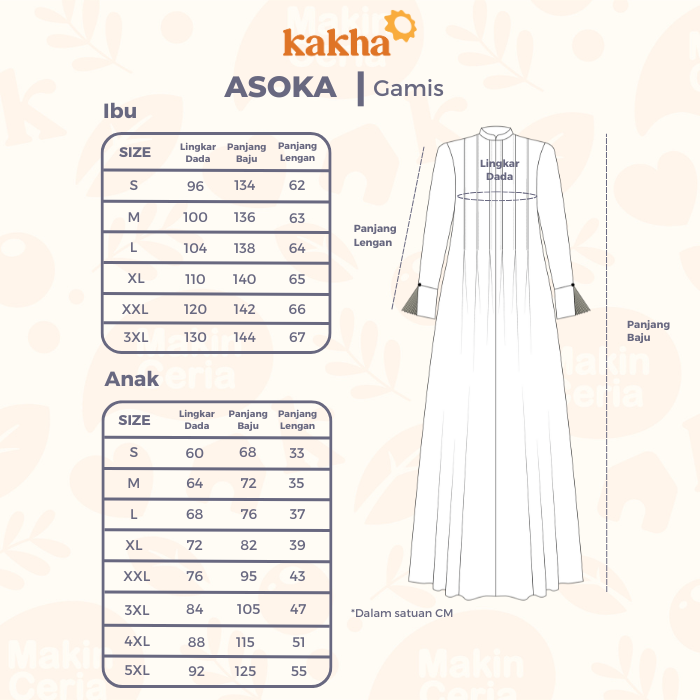 Asoka - Gamis Wanita