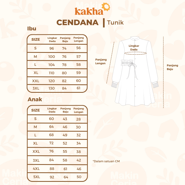 Cendana - Tunik Wanita 